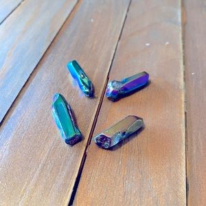 Multi colored mystic crystal beads